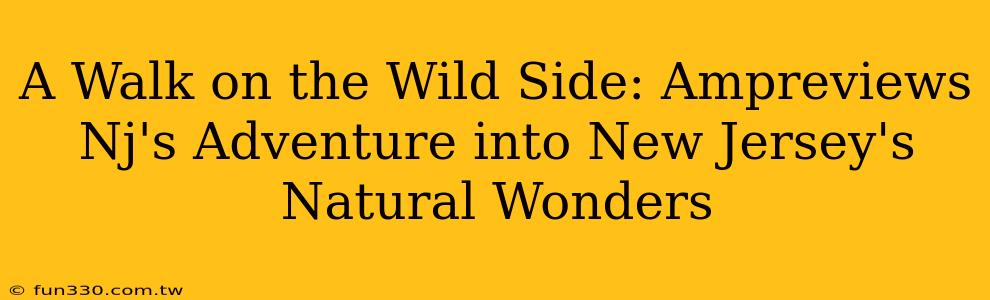 A Walk on the Wild Side: Ampreviews Nj's Adventure into New Jersey's Natural Wonders