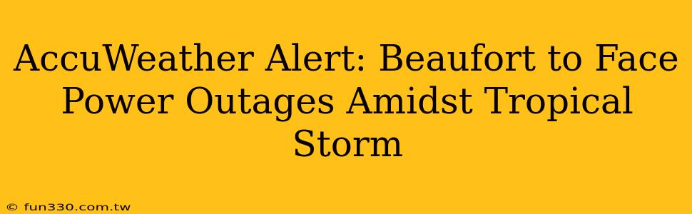 AccuWeather Alert: Beaufort to Face Power Outages Amidst Tropical Storm