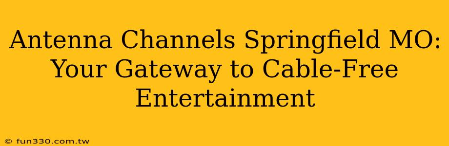 Antenna Channels Springfield MO: Your Gateway to Cable-Free Entertainment