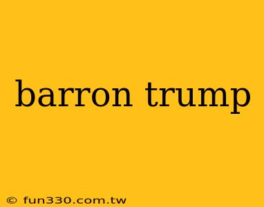 barron trump