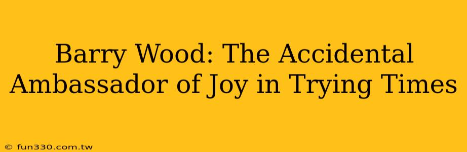 Barry Wood: The Accidental Ambassador of Joy in Trying Times