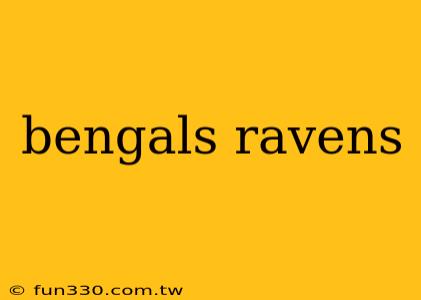 bengals ravens