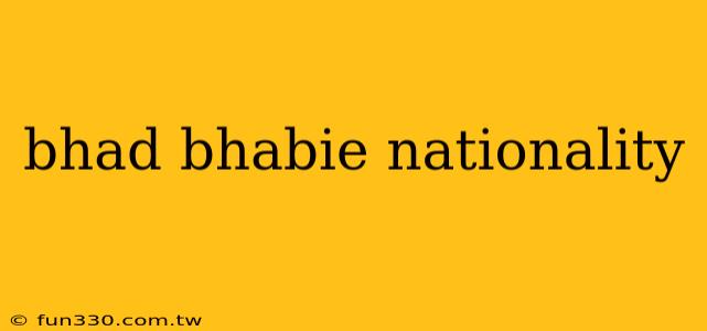 bhad bhabie nationality