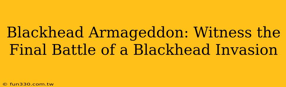 Blackhead Armageddon: Witness the Final Battle of a Blackhead Invasion