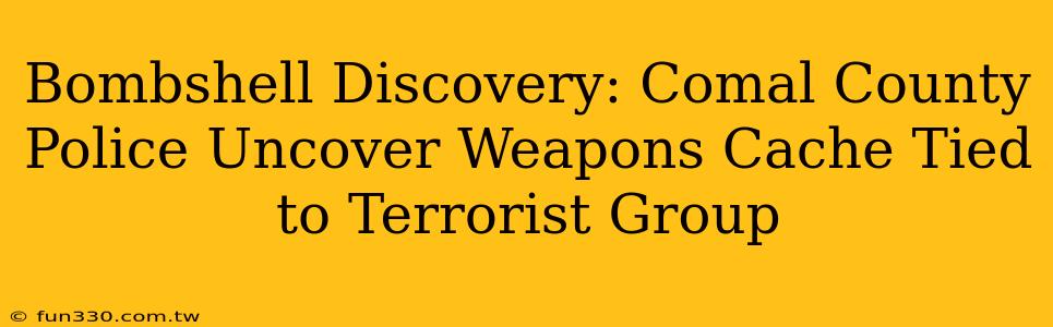 Bombshell Discovery: Comal County Police Uncover Weapons Cache Tied to Terrorist Group