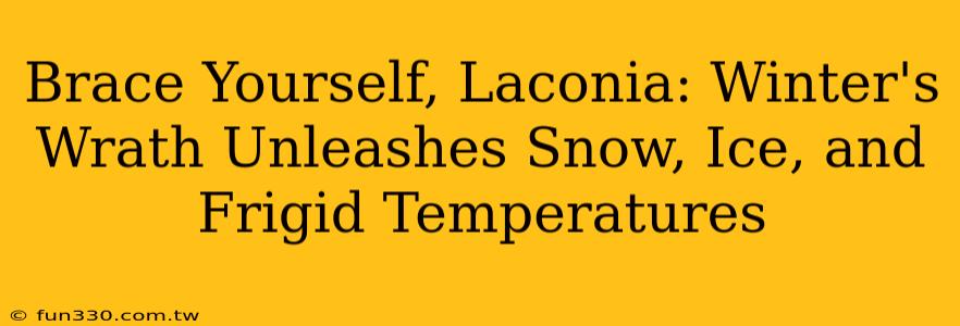 Brace Yourself, Laconia: Winter's Wrath Unleashes Snow, Ice, and Frigid Temperatures