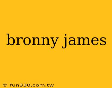 bronny james