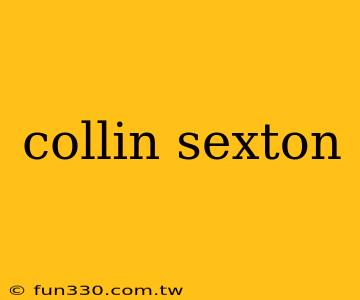 collin sexton