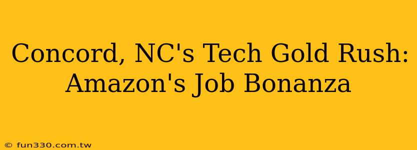 Concord, NC's Tech Gold Rush: Amazon's Job Bonanza