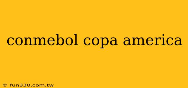 conmebol copa america