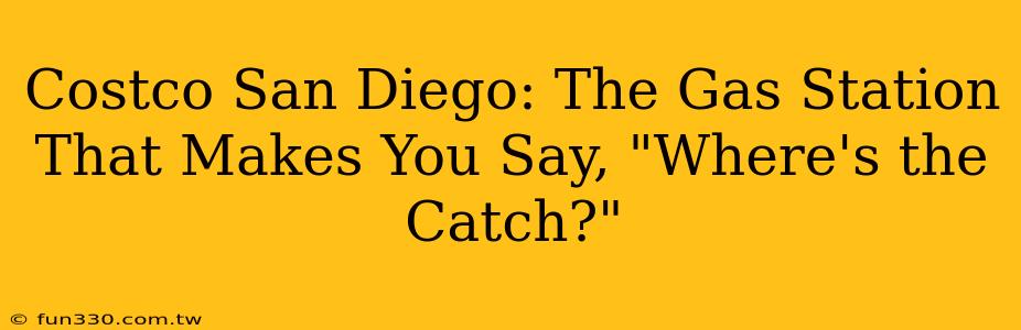 Costco San Diego: The Gas Station That Makes You Say, "Where's the Catch?"