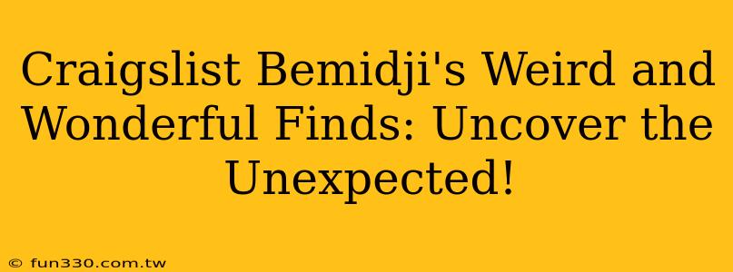 Craigslist Bemidji's Weird and Wonderful Finds: Uncover the Unexpected!