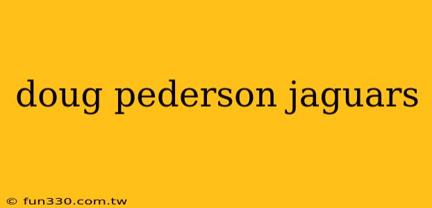 doug pederson jaguars