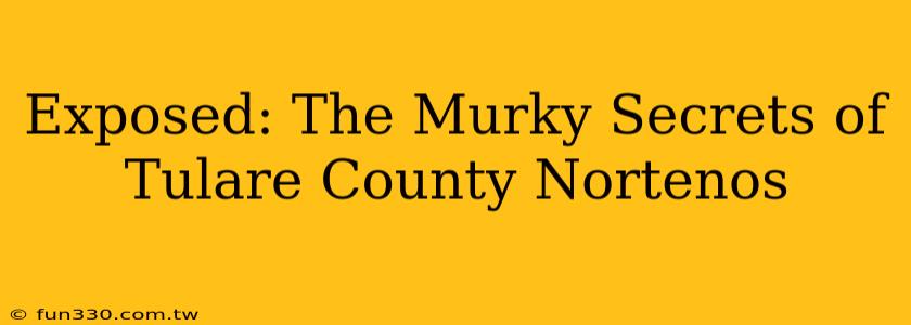 Exposed: The Murky Secrets of Tulare County Nortenos