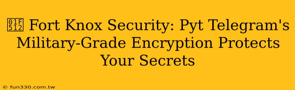 🔒 Fort Knox Security: Pyt Telegram's Military-Grade Encryption Protects Your Secrets