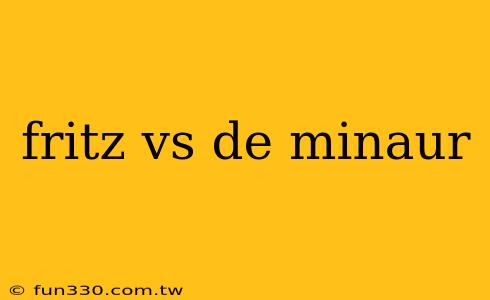 fritz vs de minaur