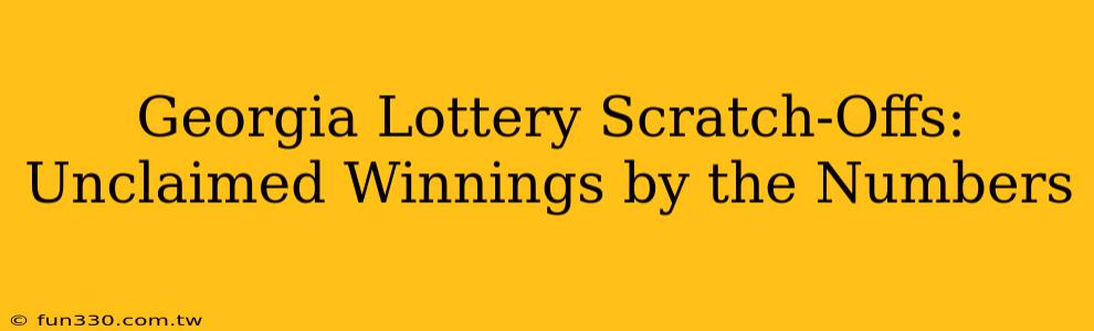 Georgia Lottery Scratch-Offs: Unclaimed Winnings by the Numbers