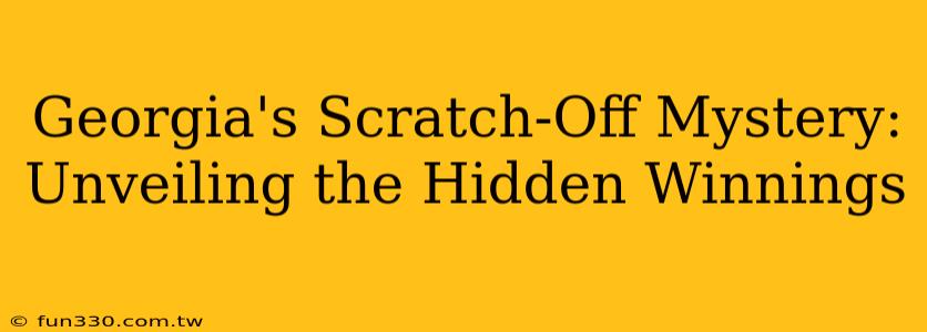 Georgia's Scratch-Off Mystery: Unveiling the Hidden Winnings