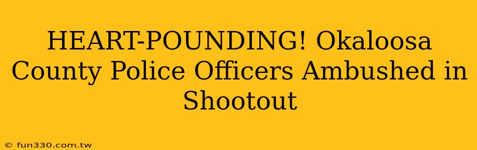 HEART-POUNDING! Okaloosa County Police Officers Ambushed in Shootout