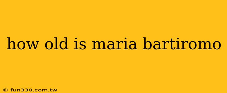 how old is maria bartiromo