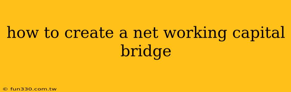 how to create a net working capital bridge