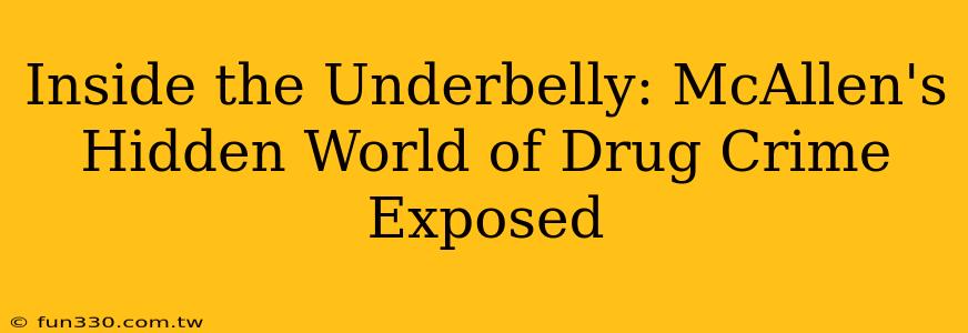 Inside the Underbelly: McAllen's Hidden World of Drug Crime Exposed