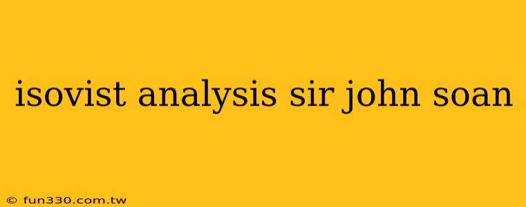 isovist analysis sir john soan