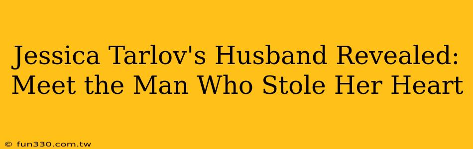 Jessica Tarlov's Husband Revealed: Meet the Man Who Stole Her Heart