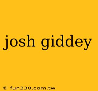 josh giddey