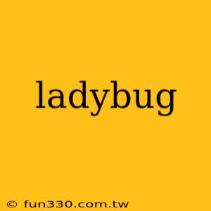 ladybug