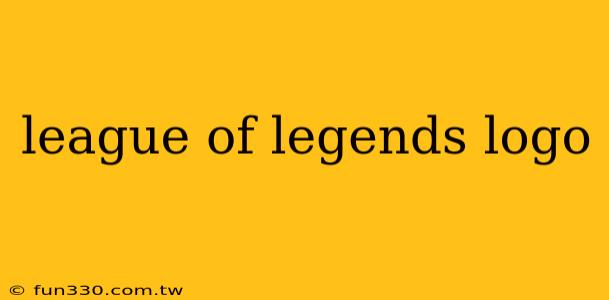 league of legends logo