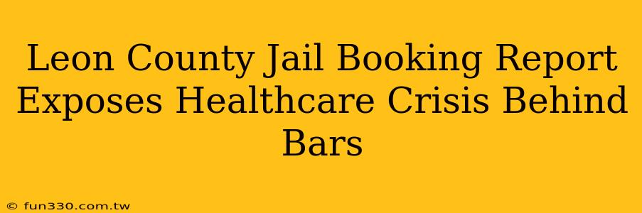 Leon County Jail Booking Report Exposes Healthcare Crisis Behind Bars