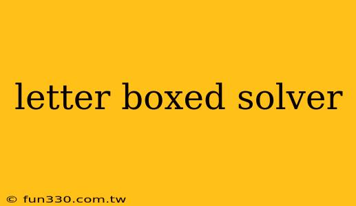 letter boxed solver