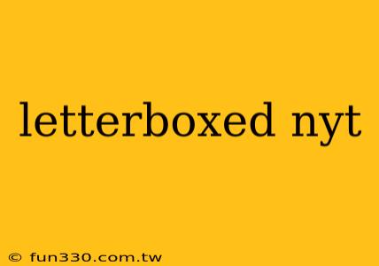 letterboxed nyt