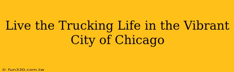 Live the Trucking Life in the Vibrant City of Chicago