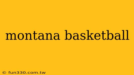 montana basketball