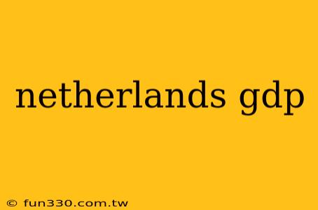 netherlands gdp