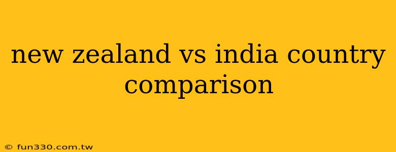 new zealand vs india country comparison