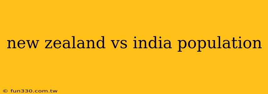 new zealand vs india population