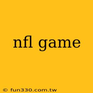 nfl game