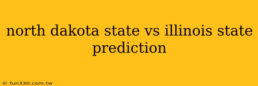 north dakota state vs illinois state prediction