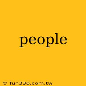 people