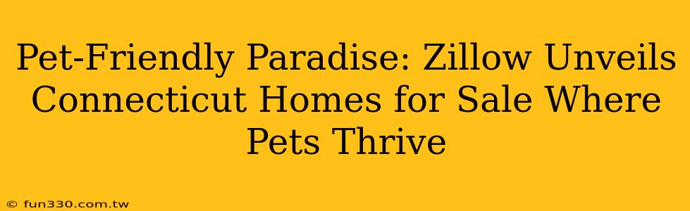 Pet-Friendly Paradise: Zillow Unveils Connecticut Homes for Sale Where Pets Thrive