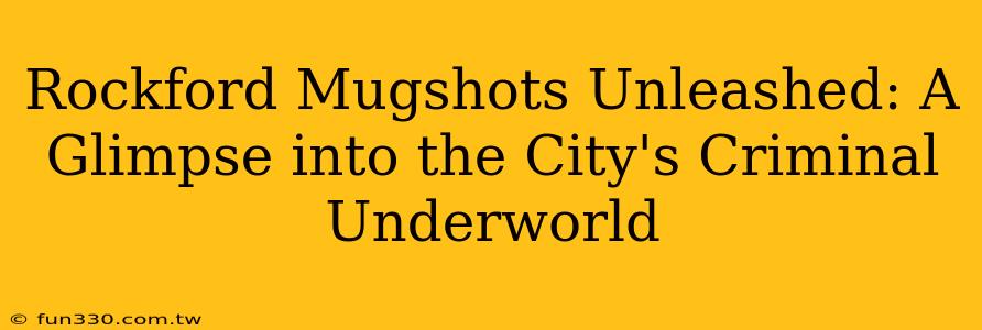 Rockford Mugshots Unleashed: A Glimpse into the City's Criminal Underworld