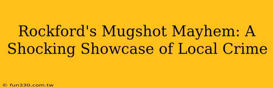 Rockford's Mugshot Mayhem: A Shocking Showcase of Local Crime