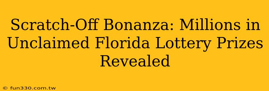 Scratch-Off Bonanza: Millions in Unclaimed Florida Lottery Prizes Revealed