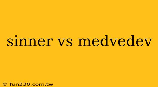 sinner vs medvedev