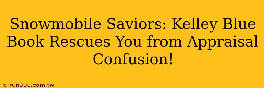 Snowmobile Saviors: Kelley Blue Book Rescues You from Appraisal Confusion!