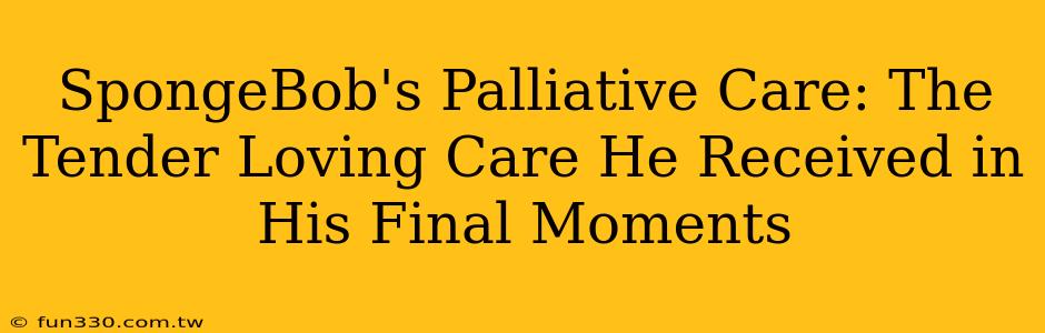 SpongeBob's Palliative Care: The Tender Loving Care He Received in His Final Moments