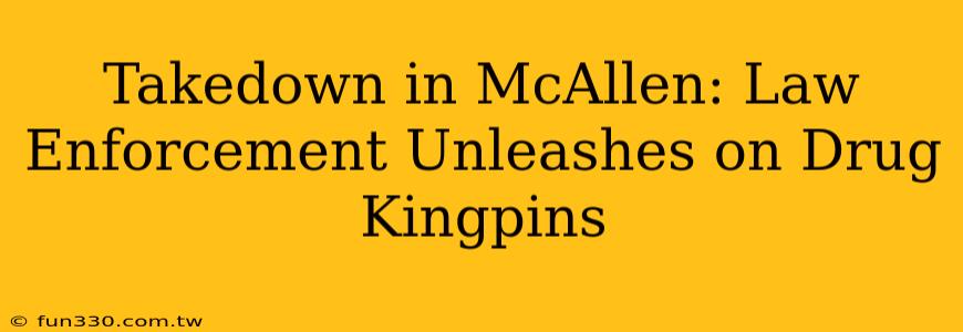 Takedown in McAllen: Law Enforcement Unleashes on Drug Kingpins